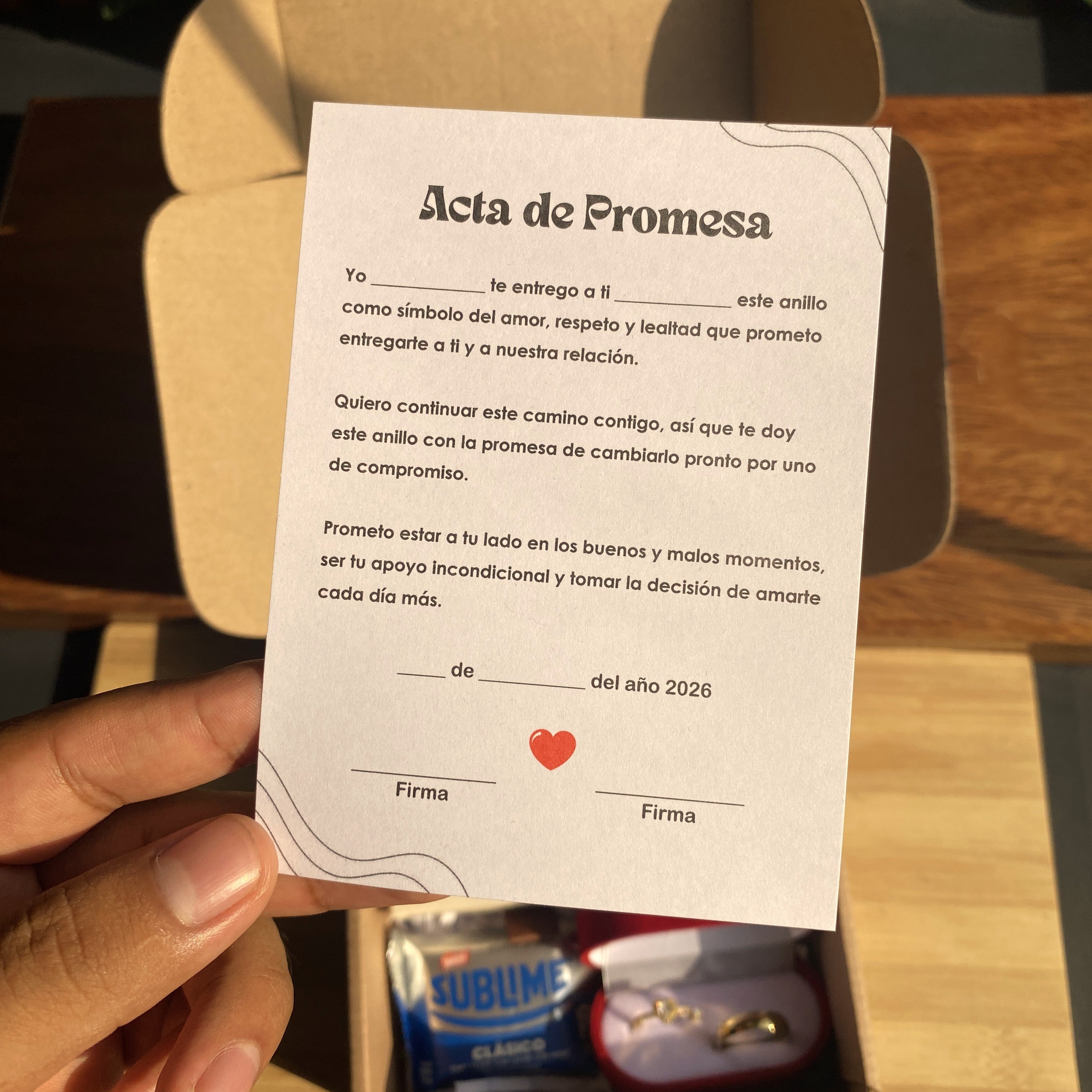 Box de Promesa